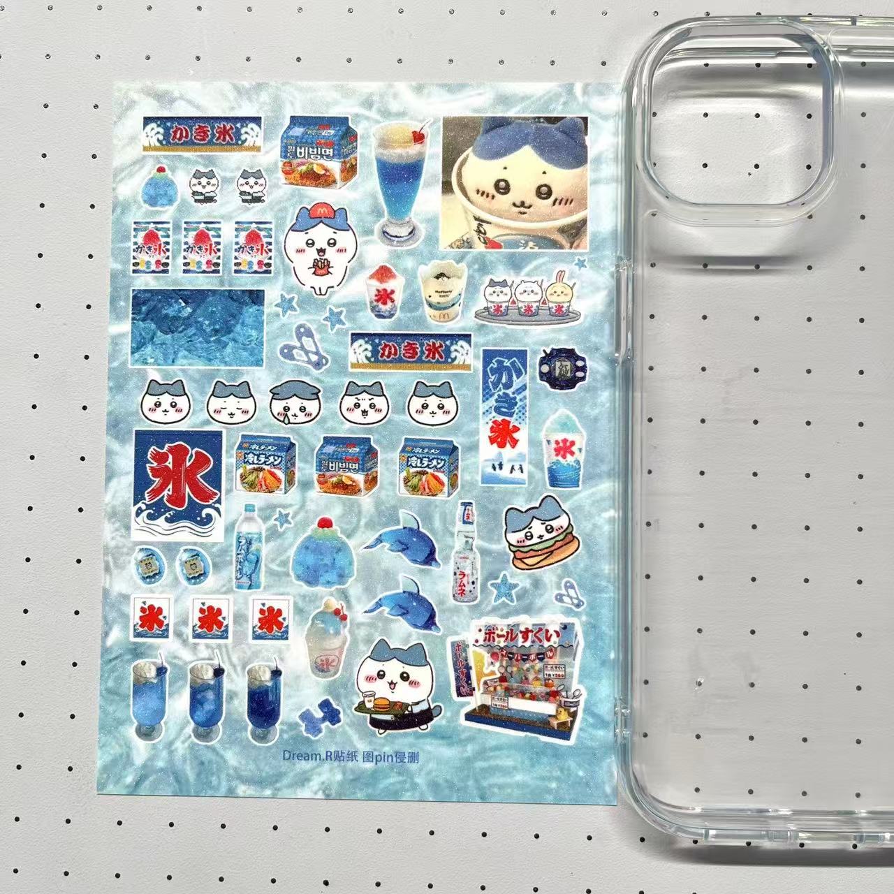 【Limited Edition 2】Dream.R Sticker Sheets Handmade Sticker Phone Case