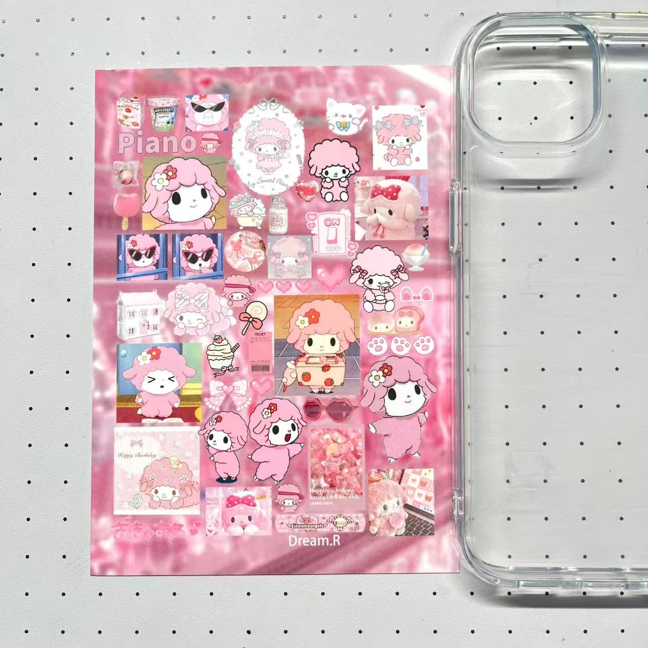 【Limited Edition 2】Dream.R Sticker Sheets Handmade Sticker Phone Case