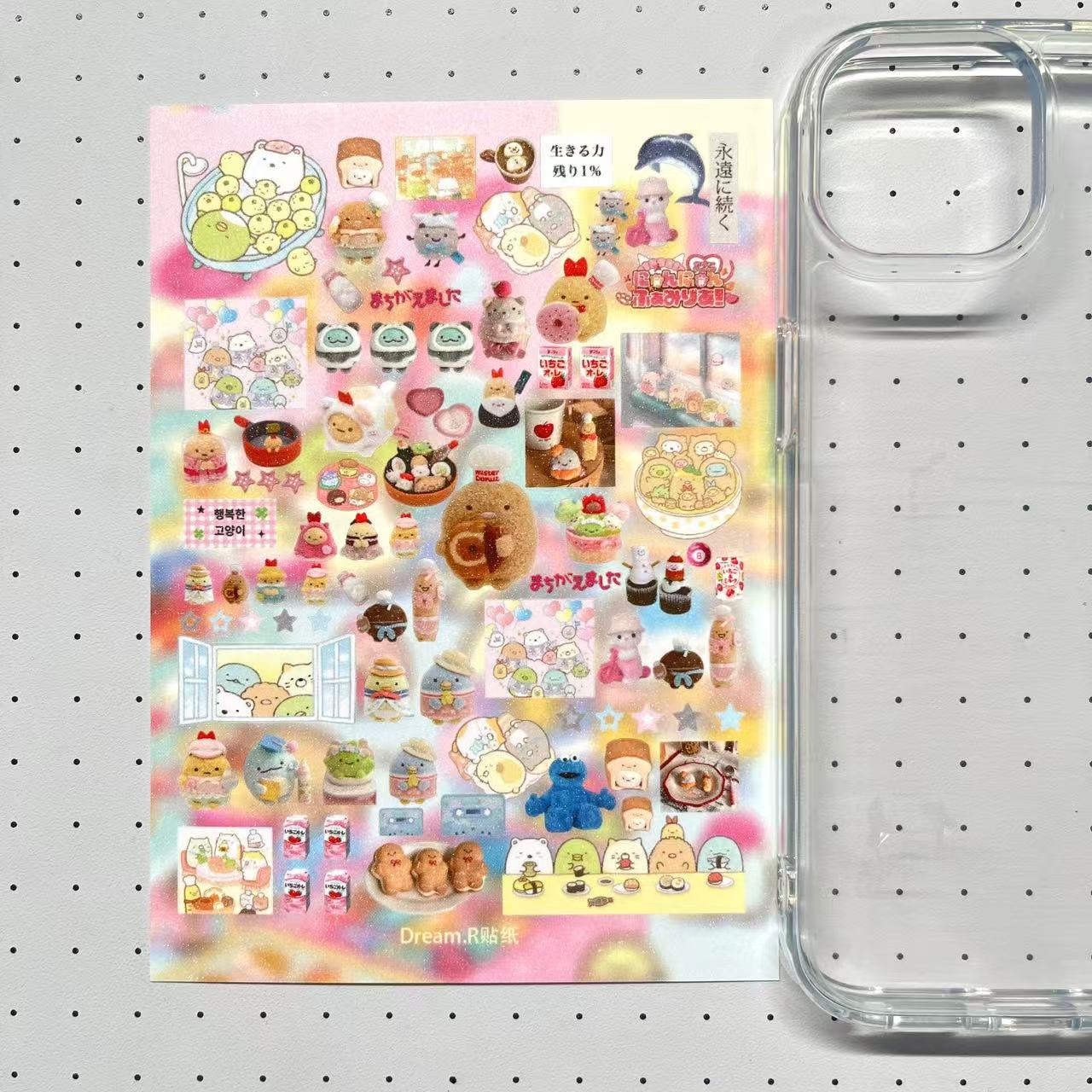 【Limited Edition 2】Dream.R Sticker Sheets Handmade Sticker Phone Case