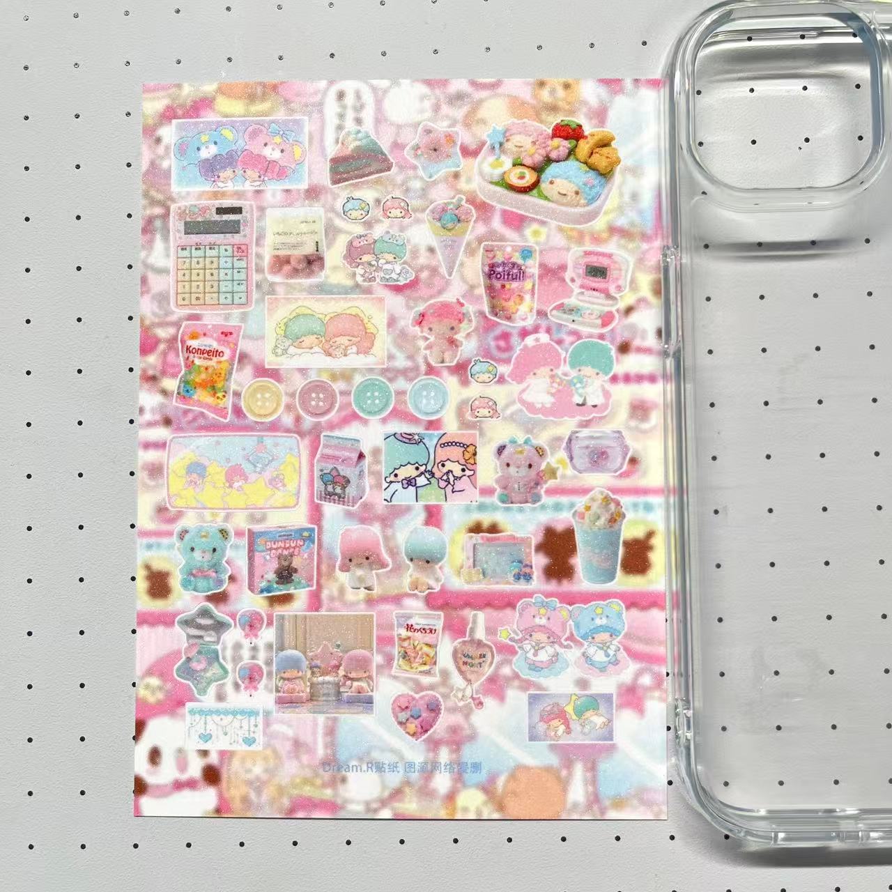 【Limited Edition 2】Dream.R Sticker Sheets Handmade Sticker Phone Case