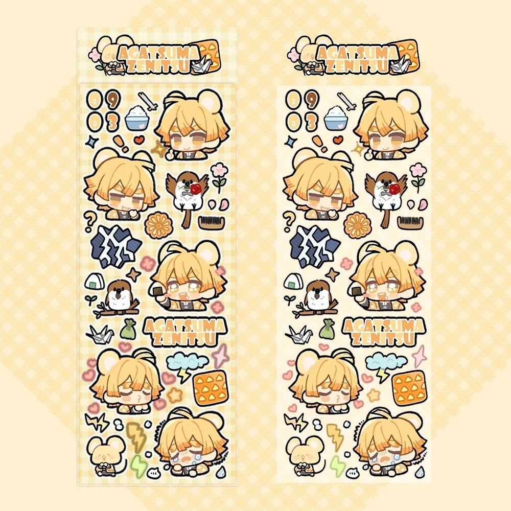 Demon Slayer Stickers Set Of 7