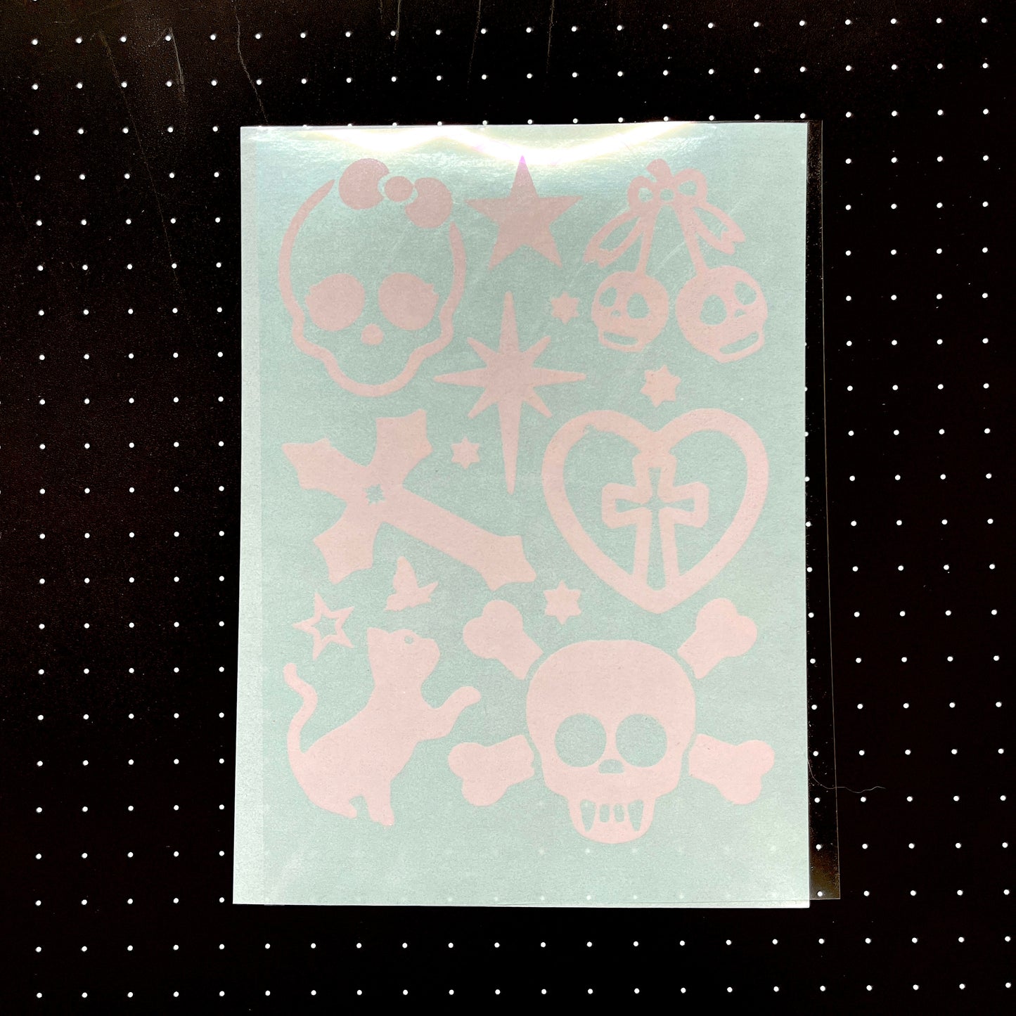 Glitter Tattoo Sticker Set