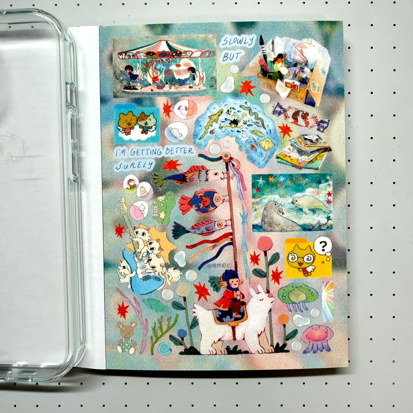 【Limited Edition 13】Soul Resonance Sticker Book Handmade Sticker Phone Case