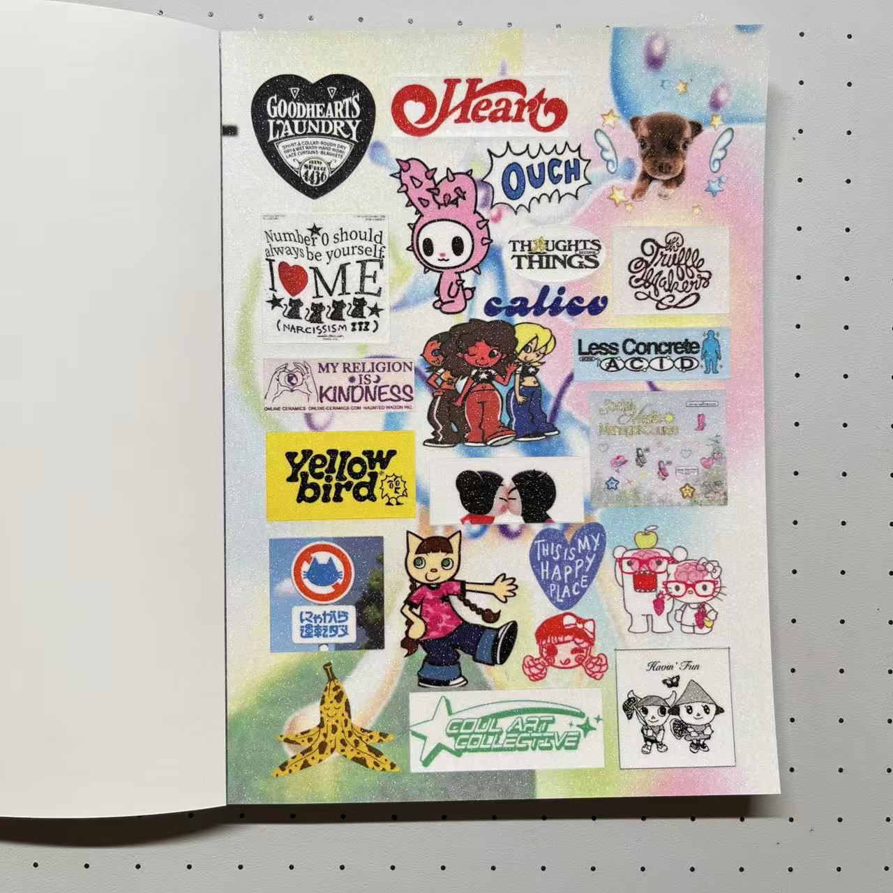 【Pre-Order】Glitch Stars Sticker Book