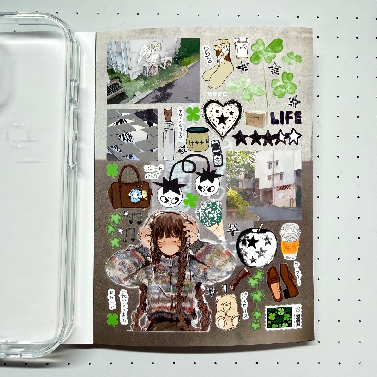 【Limited Edition 13】Soul Resonance Sticker Book Handmade Sticker Phone Case