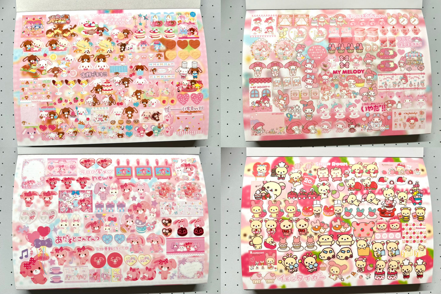 【Limited Edition】50Pages Rainy Day Diary Sticker Book