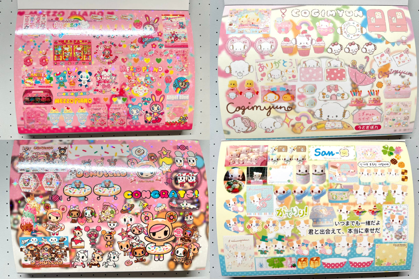 【Limited Edition】50Pages Rainy Day Diary Sticker Book