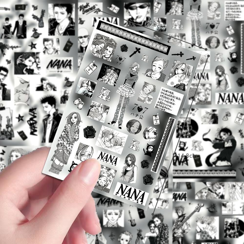 8 Sheets NANA‌ Stickers