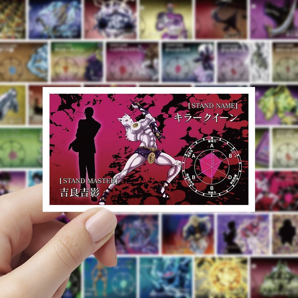 96Pcs JoJo's Bizarre Adventure Stand Stickers
