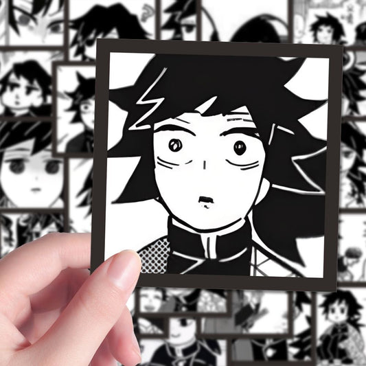 120pcs Demon Slayer Giyu Stickers