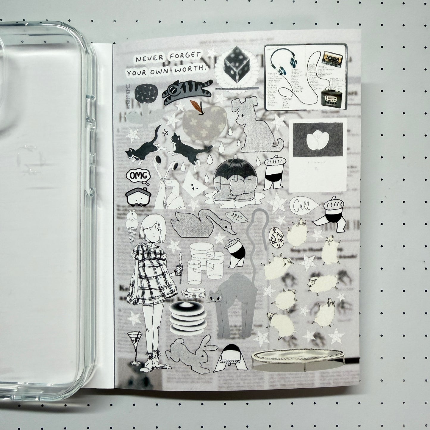 【Limited Edition 13】Soul Resonance Sticker Book Handmade Sticker Phone Case