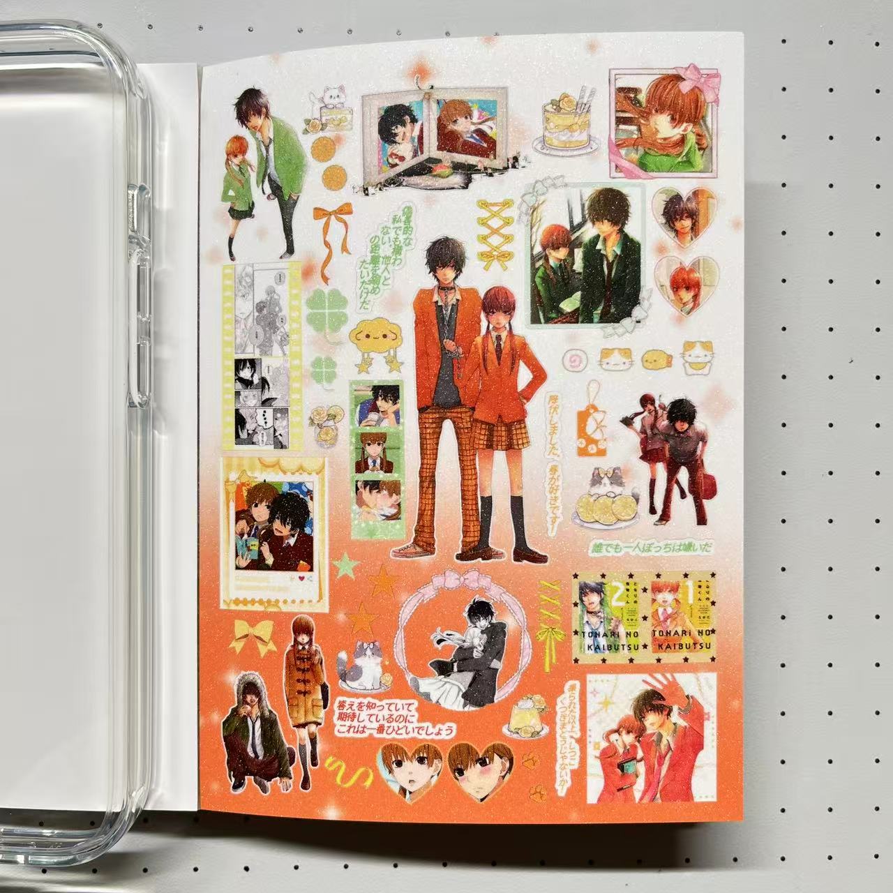 【Limited Edition 12】Chronicle Of Time's Love Sticker Book Handmade Sticker Phone Case