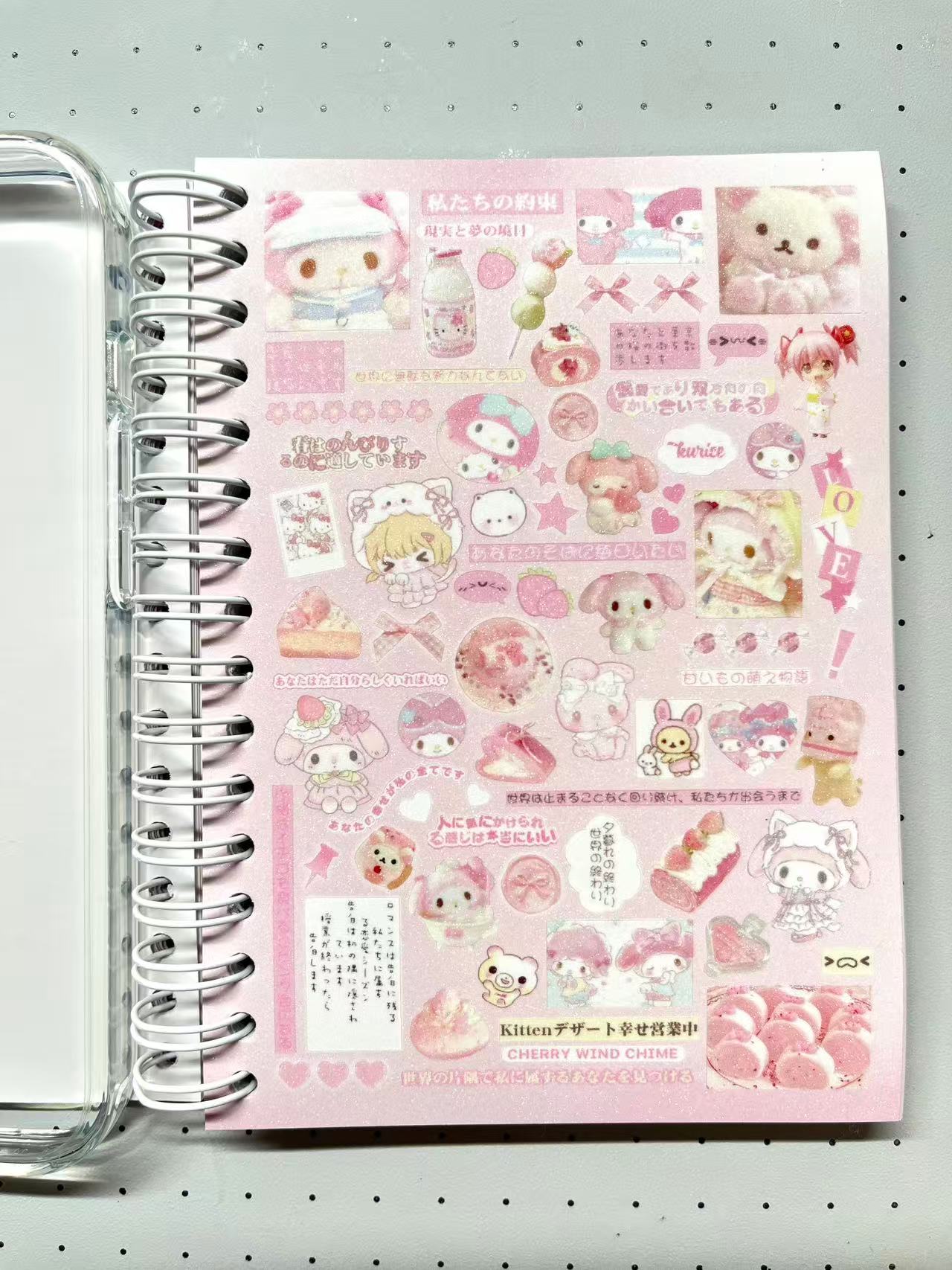 【Limited Edition 11】Cream Fantasia Sticker Book Handmade Sticker Phone Case