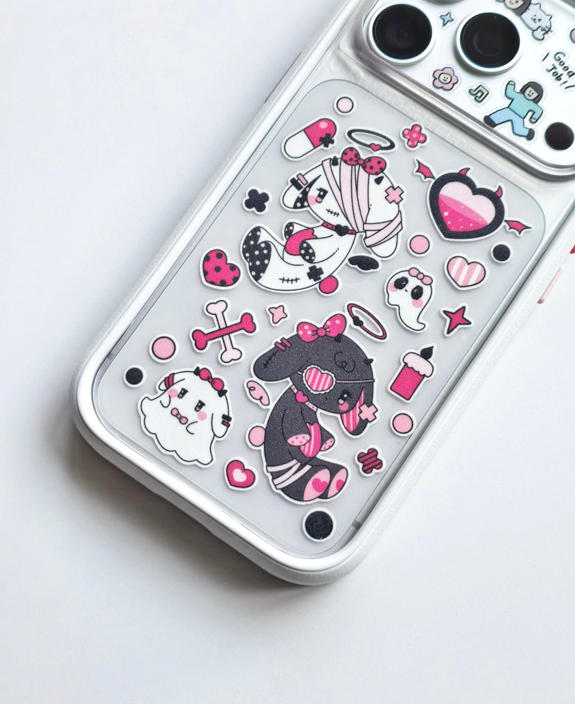 13,78inches Sweet Cool Little Dog Sticker Roll