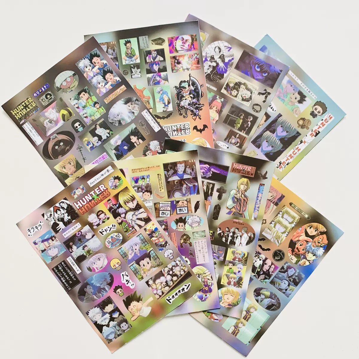 8 Sheets HUNTER×HUNTER Stickers