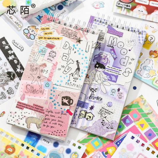 20 Pages Girl's Diary Sticker Book