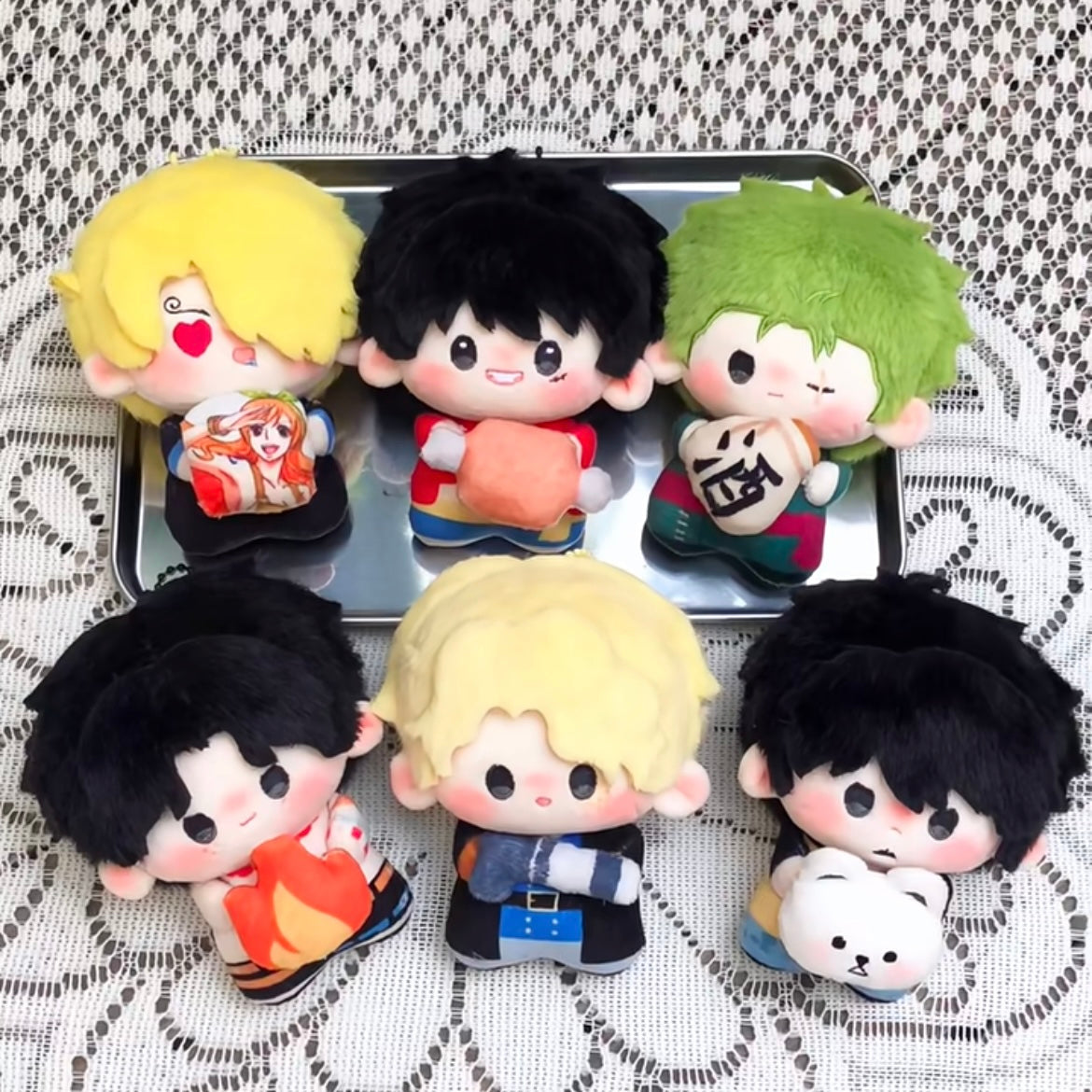 015【Pre-Order】‌One Piece Magnet-In-Chest Cotton Doll Pendant