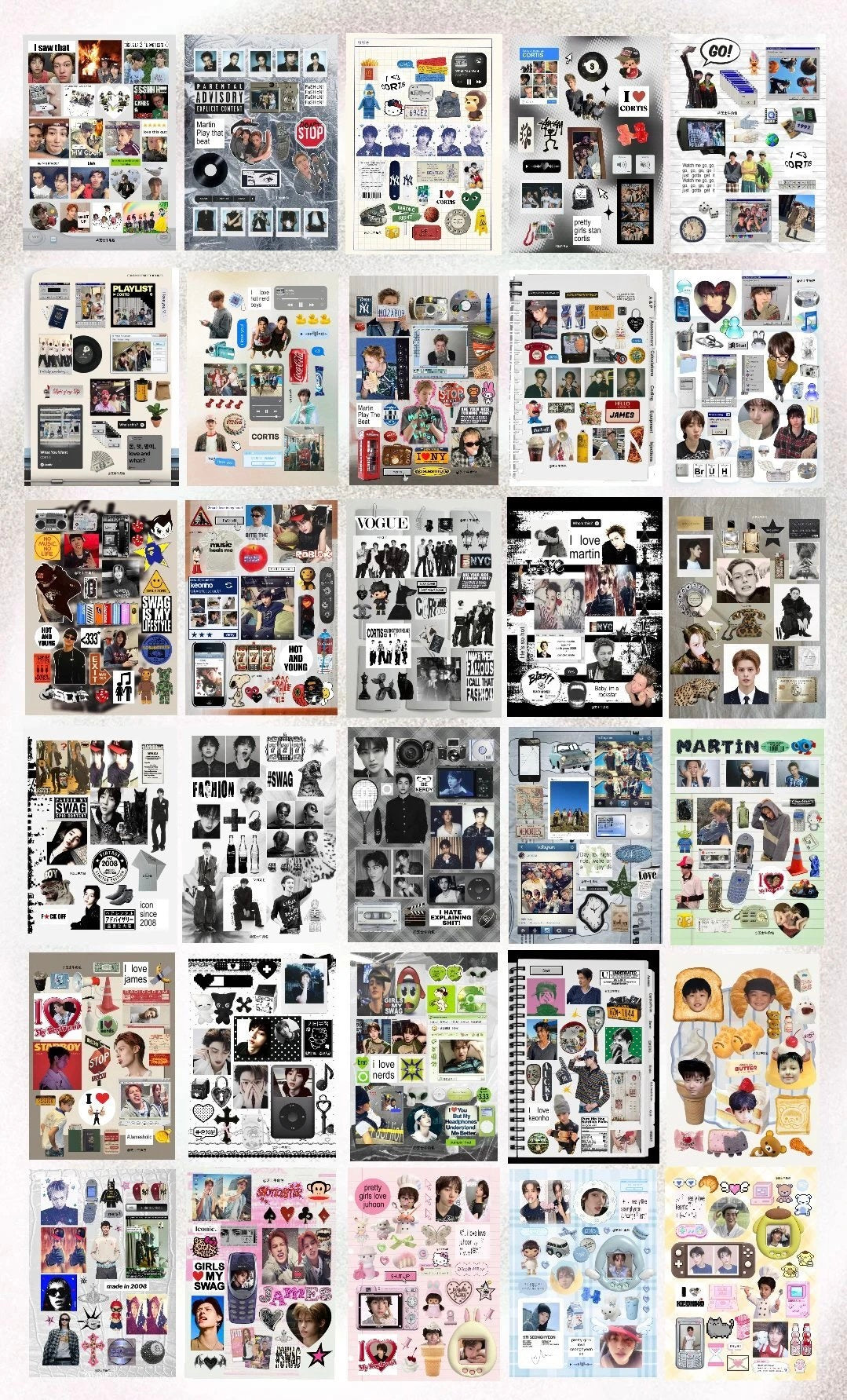 【Pre-Order】30Pages Cortis Sticker Book