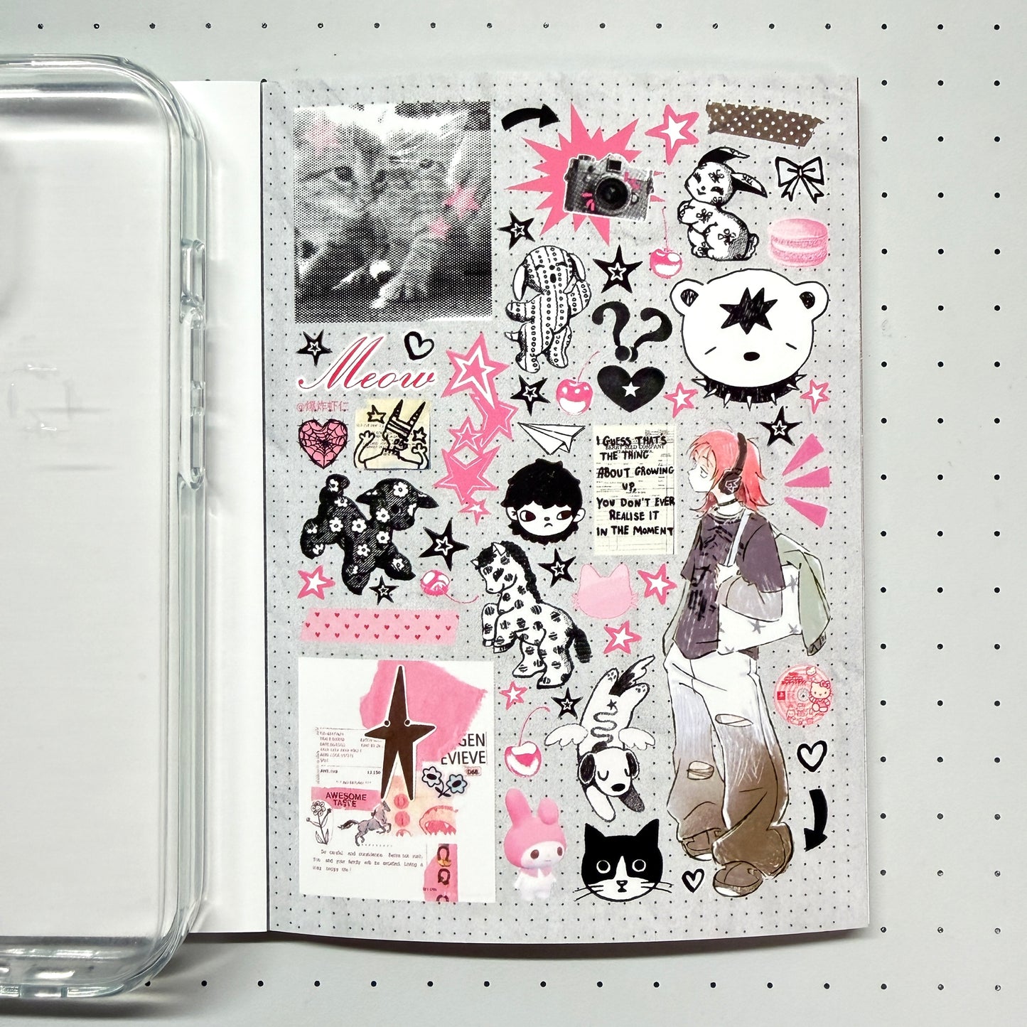 【Limited Edition 13】Soul Resonance Sticker Book Handmade Sticker Phone Case