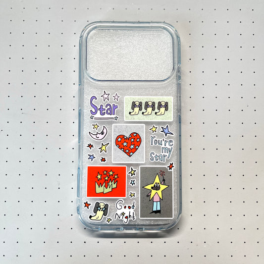 You're My Star Handmade Sticker Phone Case (Resin Ver.)