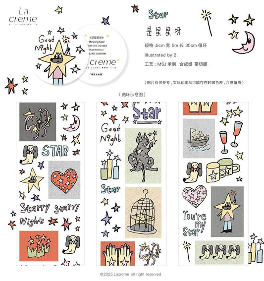 13.75inches You're My Star Sticker Roll
