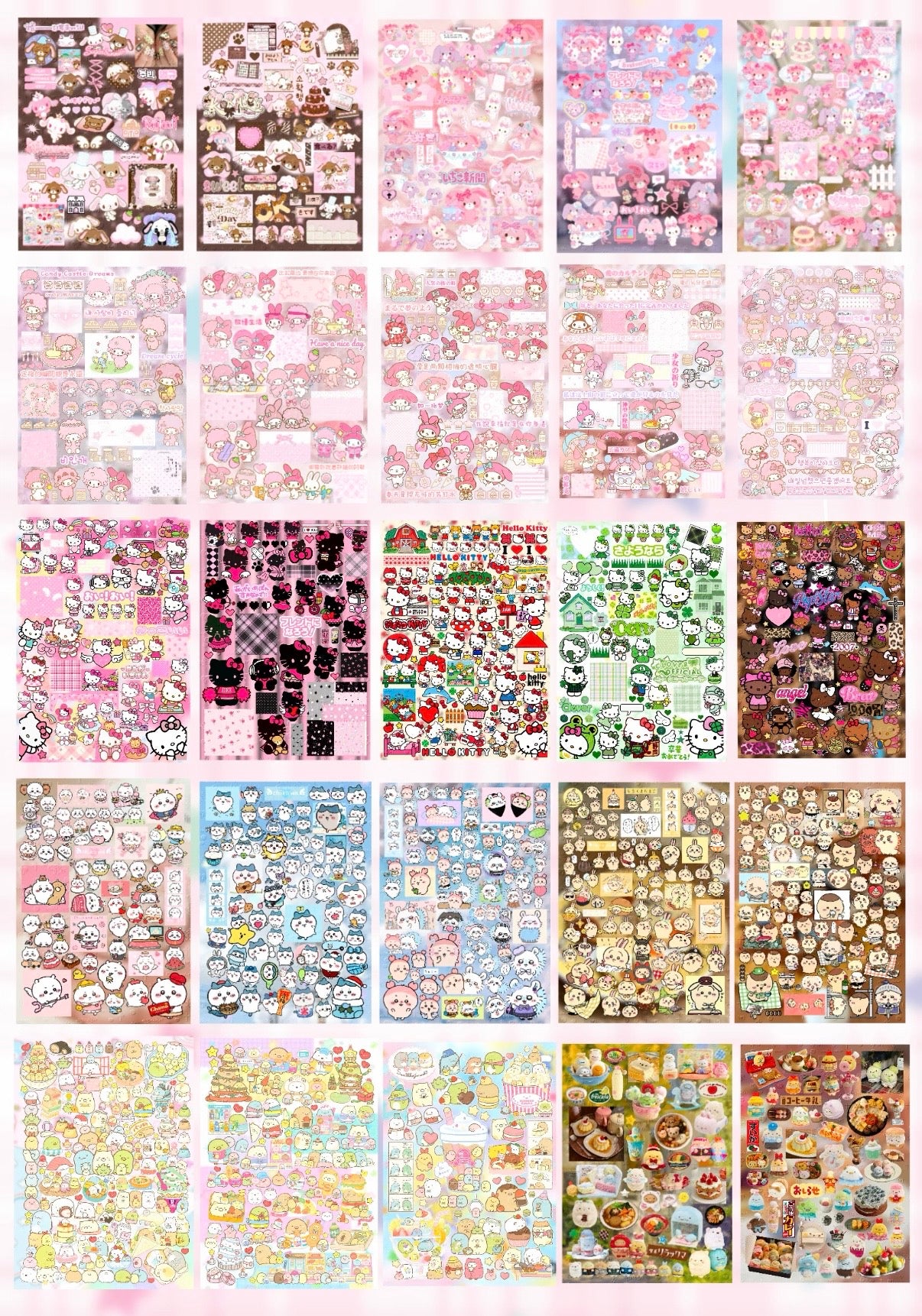 【Pre-Order】115Pages Cute Stuff Agency Sticker Book