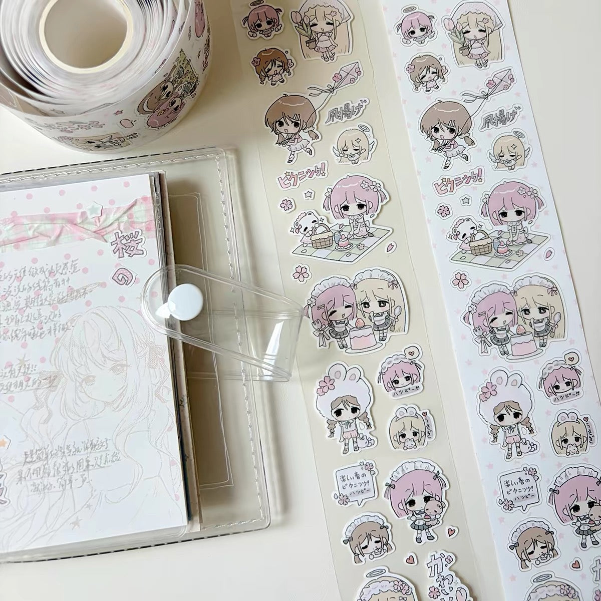 1M Picnic In The Park Sticker Roll