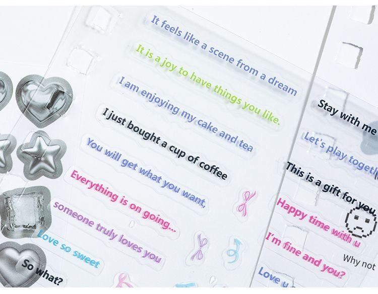 60Pages Fragments Of Time Sticker Book