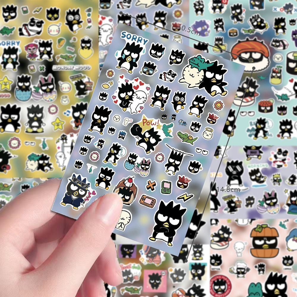 8 Sheets BADBADTZ-MARU Stickers