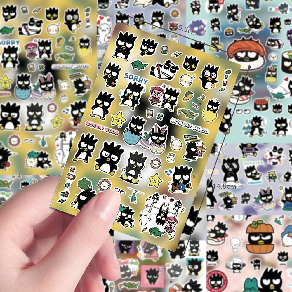 8 Sheets BADBADTZ-MARU Stickers