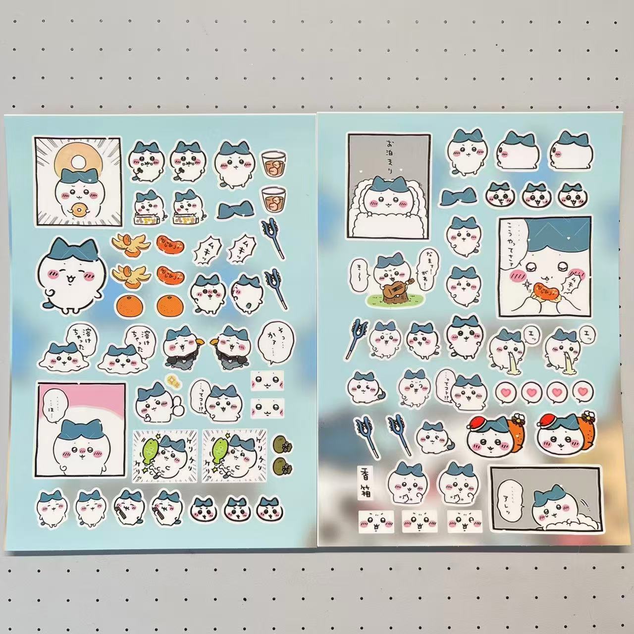 8 Sheets Chiikawa Stickers A