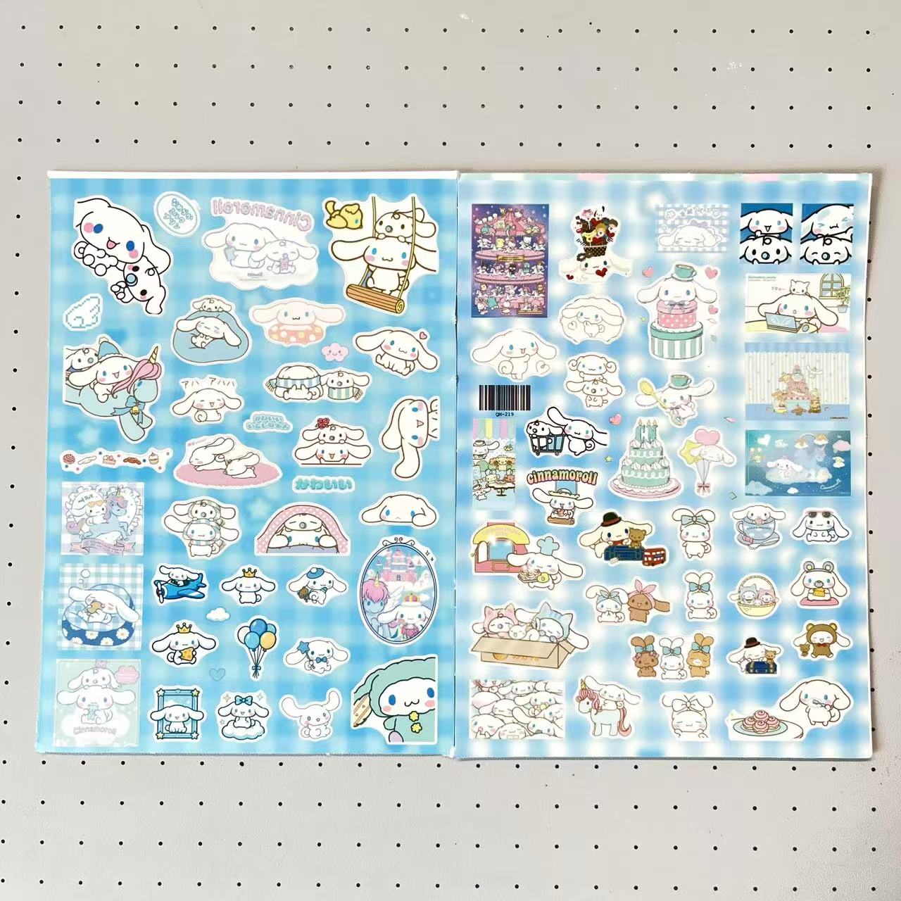 8 Sheets Cinnamoroll Stickers A