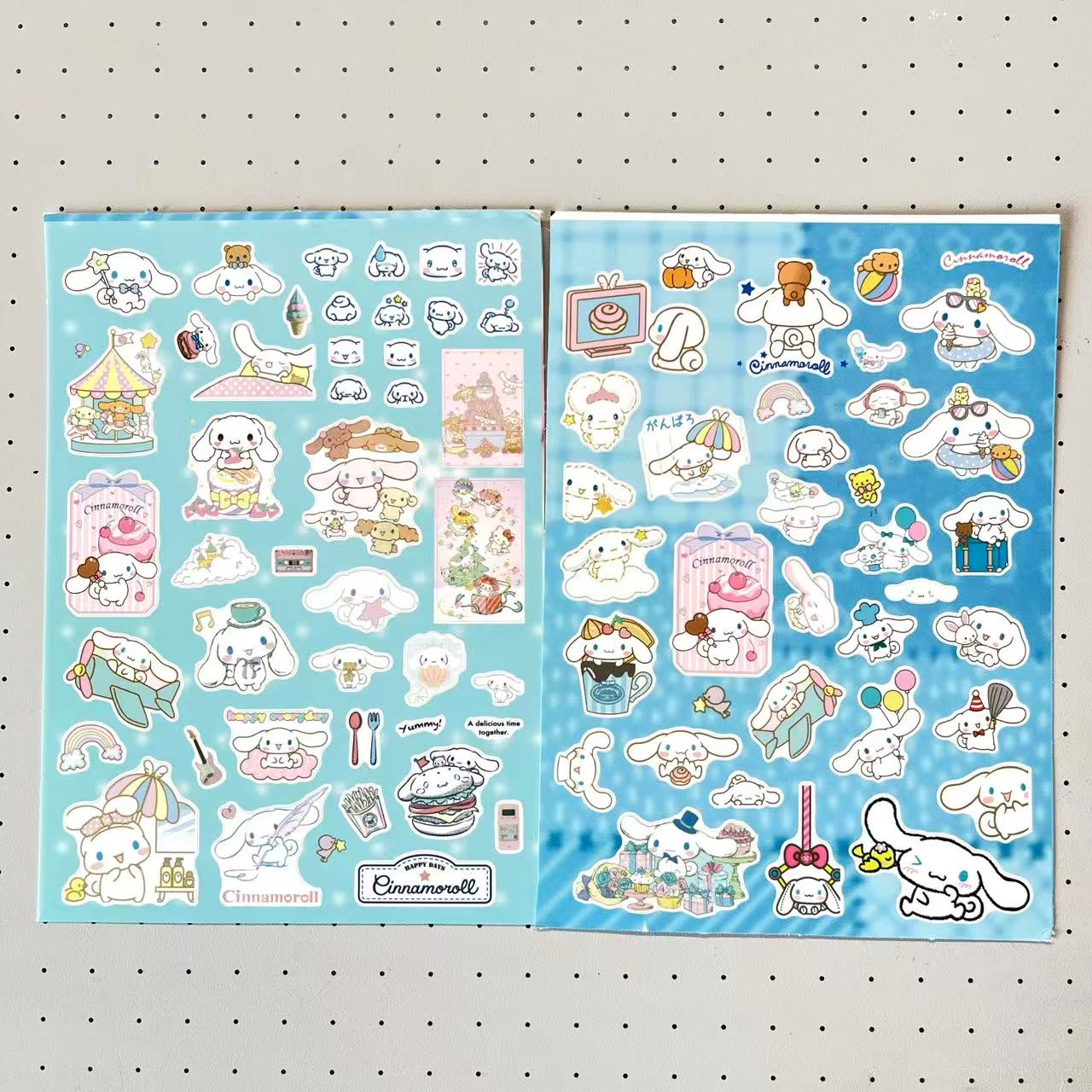 8 Sheets Cinnamoroll Stickers A
