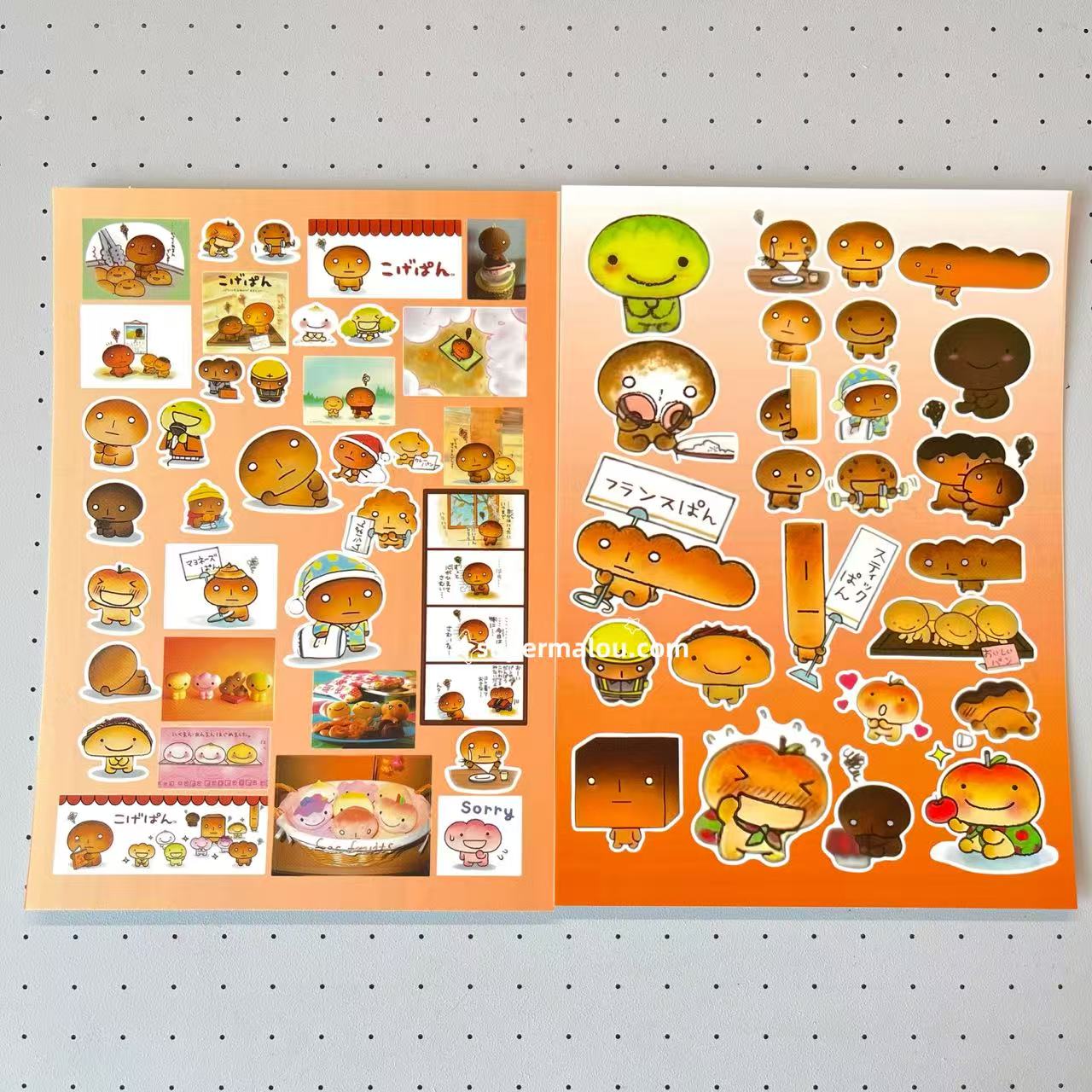 8 Sheets Kogepan Stickers