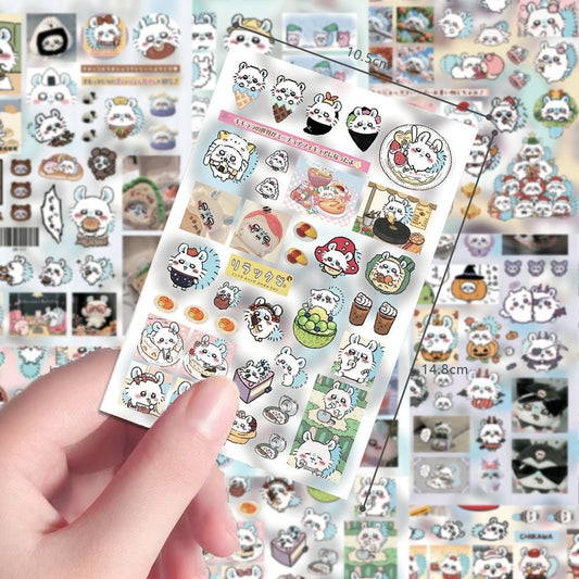 8 Sheets Momonga Stickers