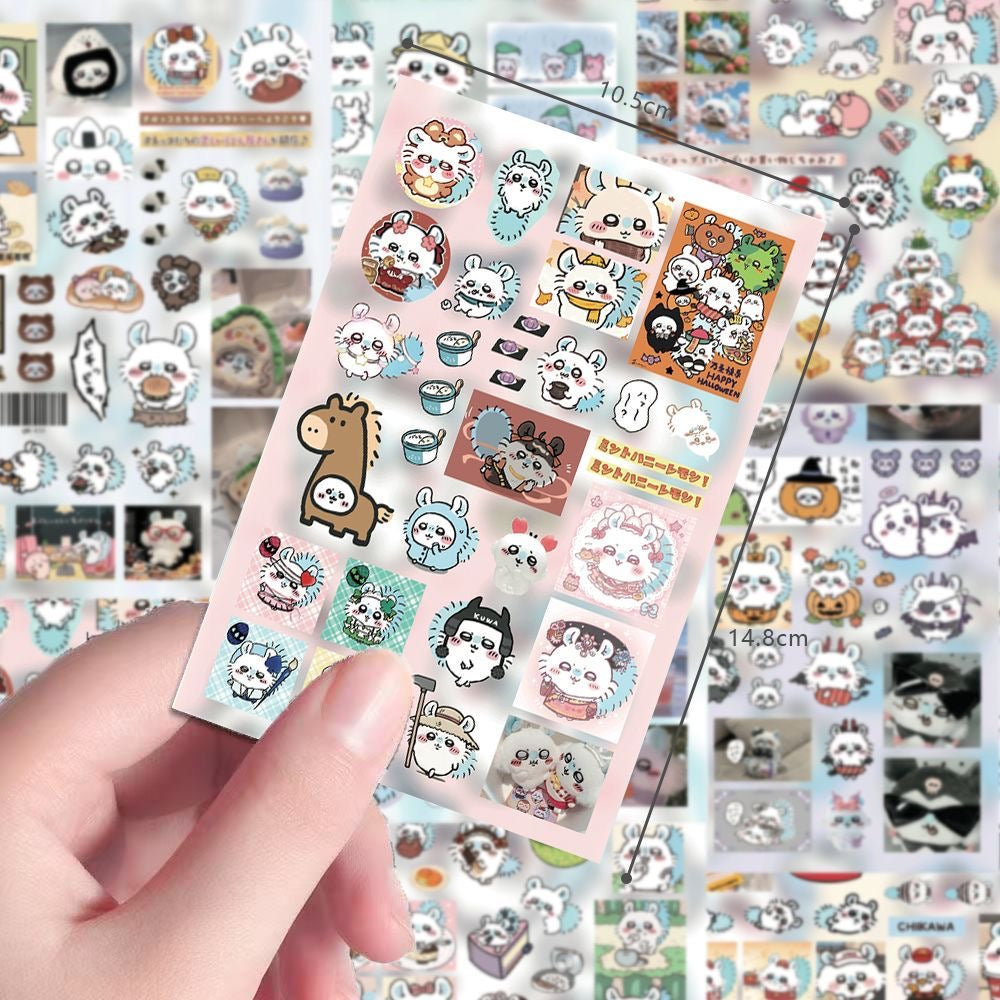 8 Sheets Momonga Stickers