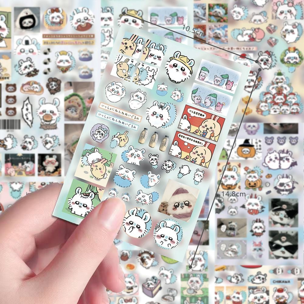 8 Sheets Momonga Stickers