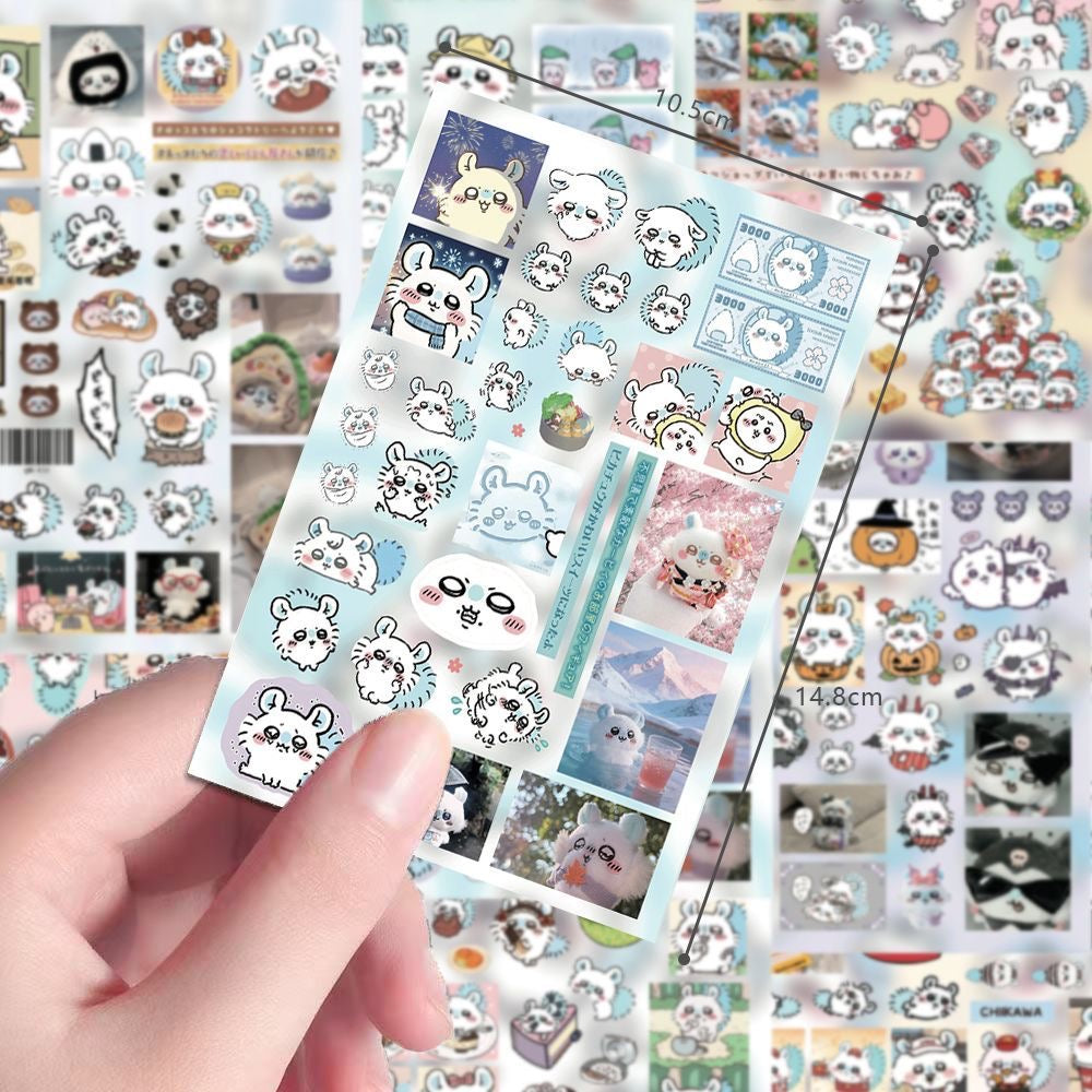 8 Sheets Momonga Stickers