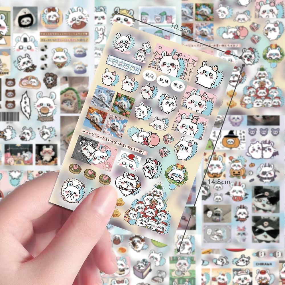 8 Sheets Momonga Stickers