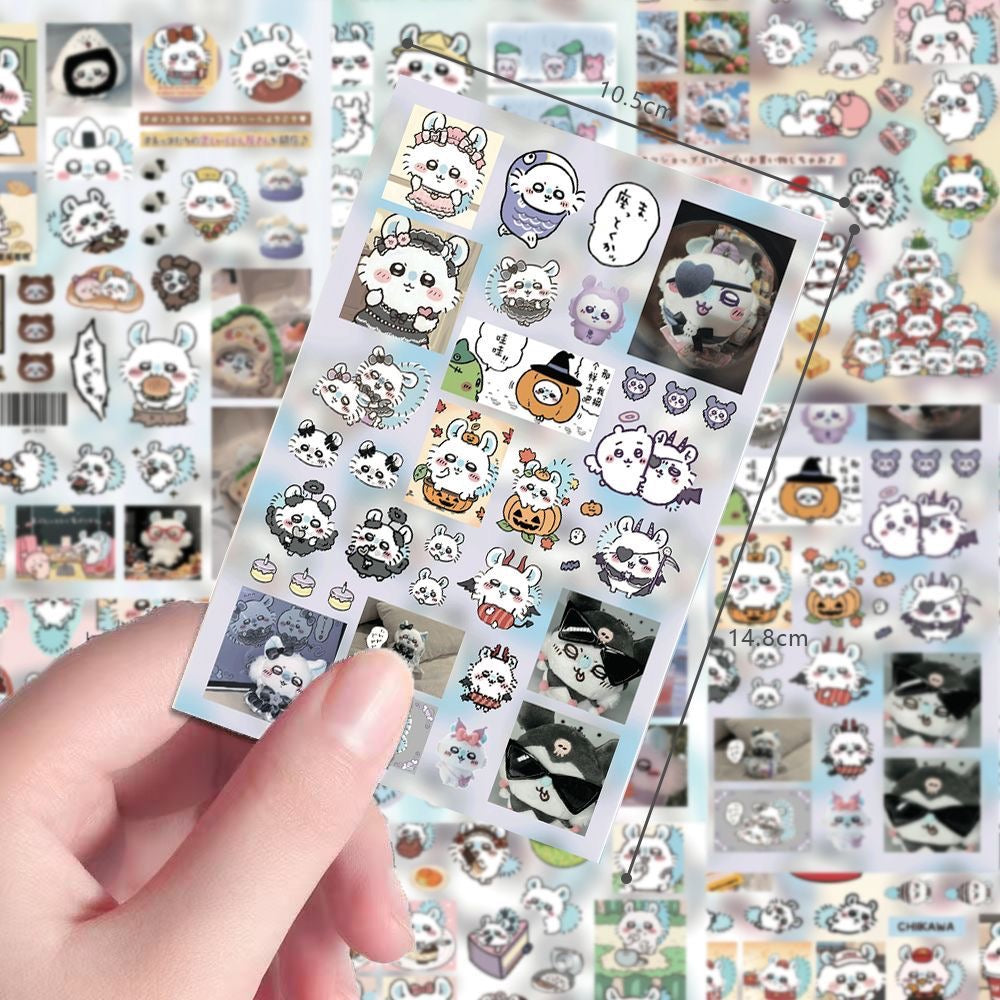 8 Sheets Momonga Stickers