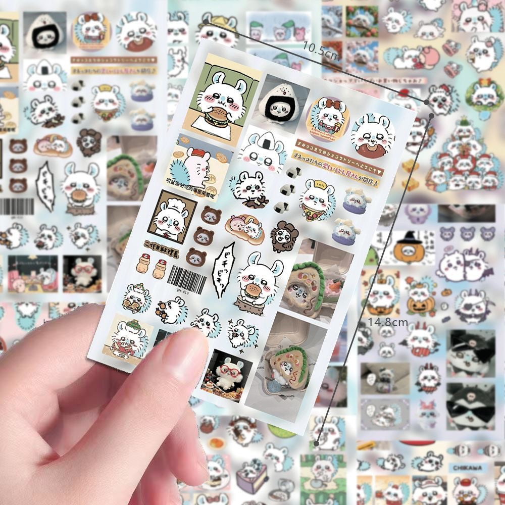 8 Sheets Momonga Stickers