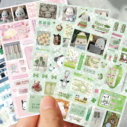 8 Sheets Pochacco Stickers