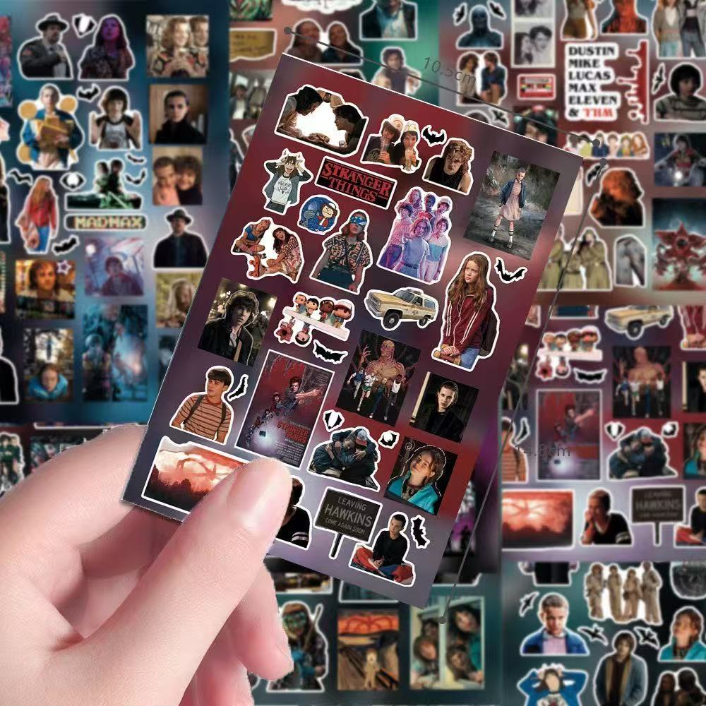 8 Sheets Stranger Things Stickers