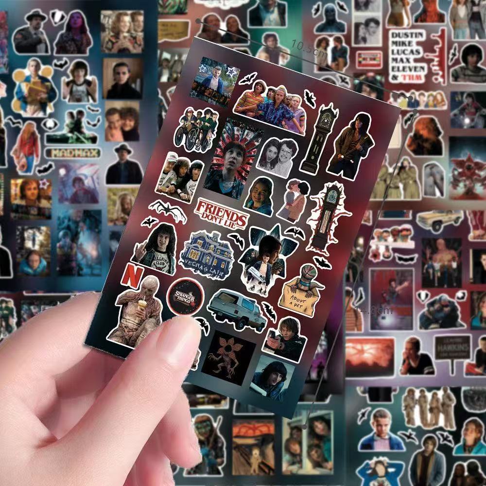 8 Sheets Stranger Things Stickers