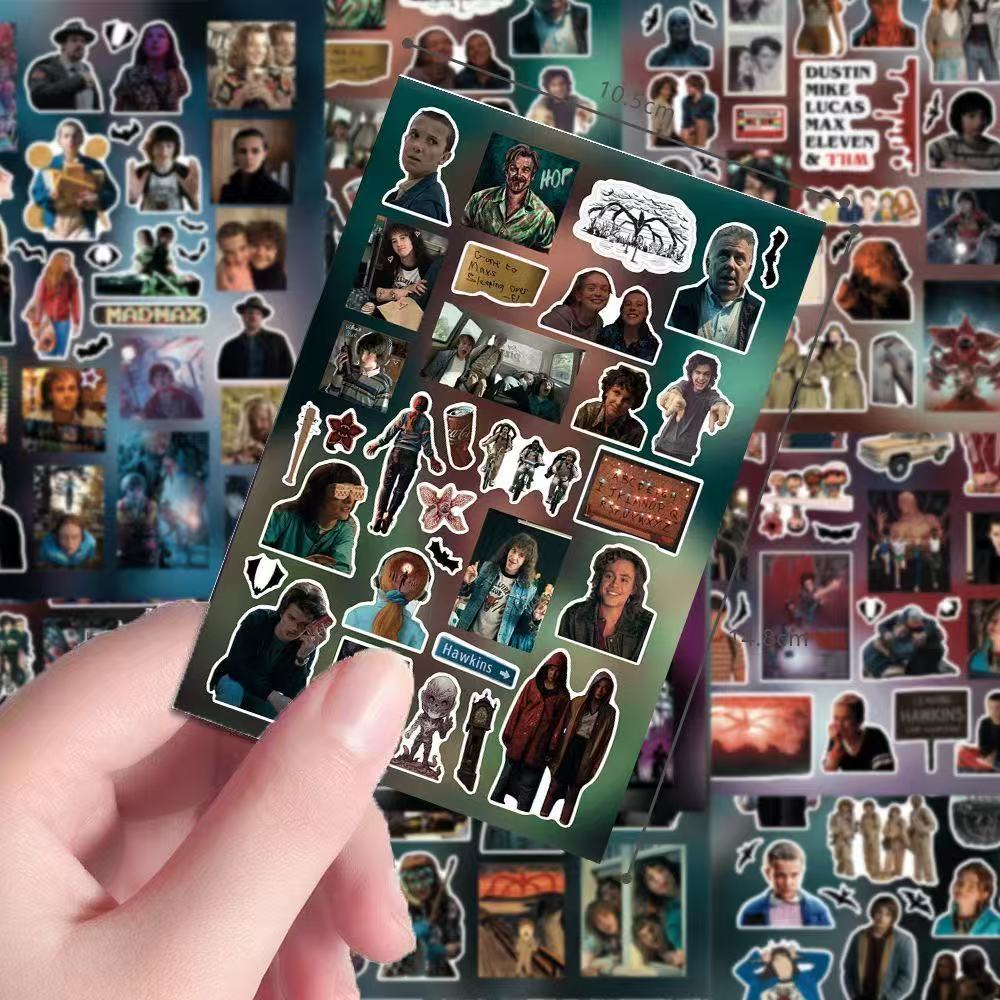 8 Sheets Stranger Things Stickers