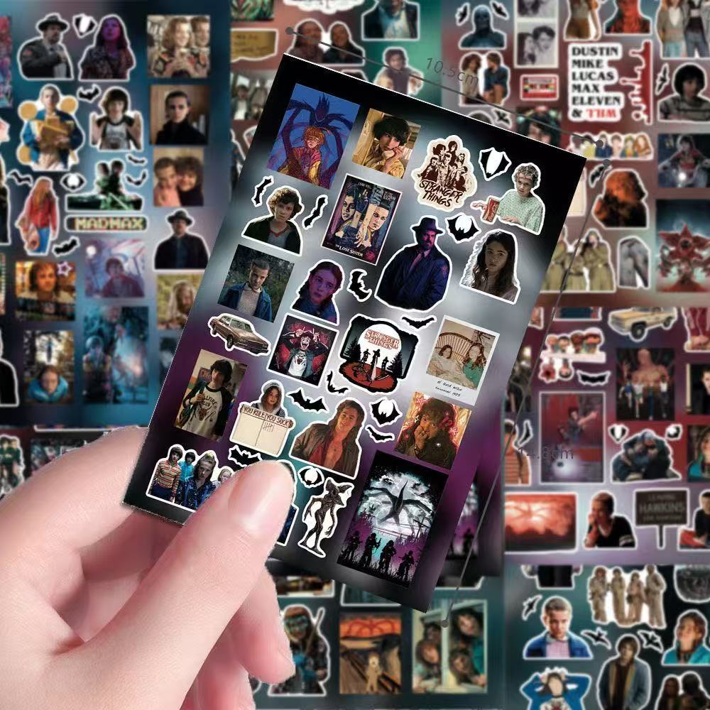 8 Sheets Stranger Things Stickers