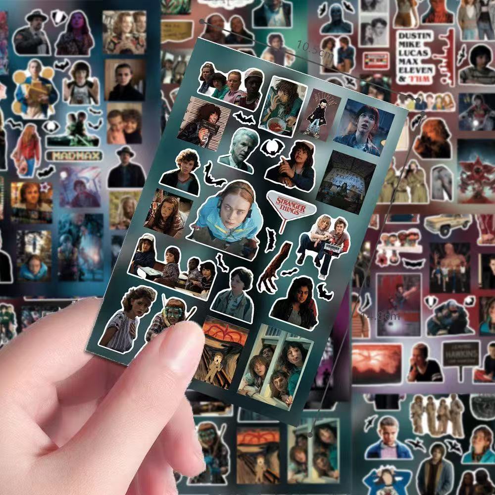 8 Sheets Stranger Things Stickers