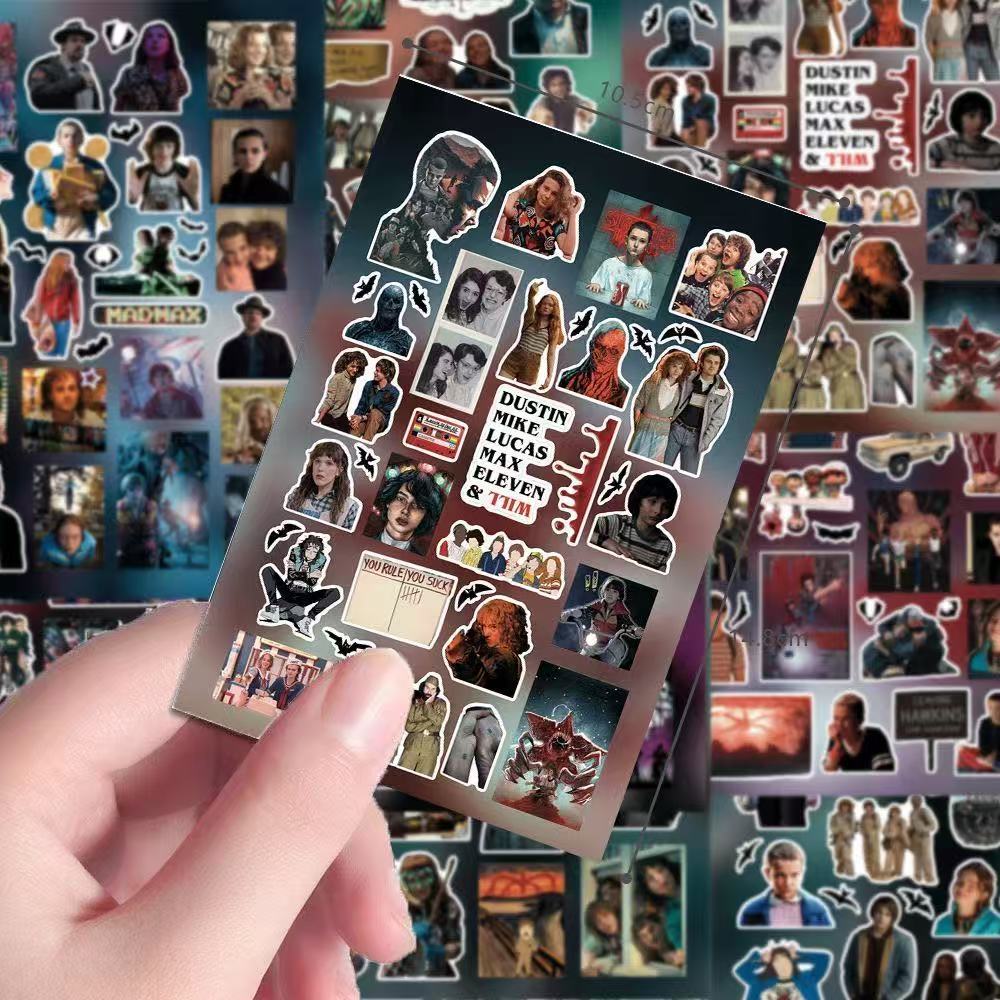 8 Sheets Stranger Things Stickers