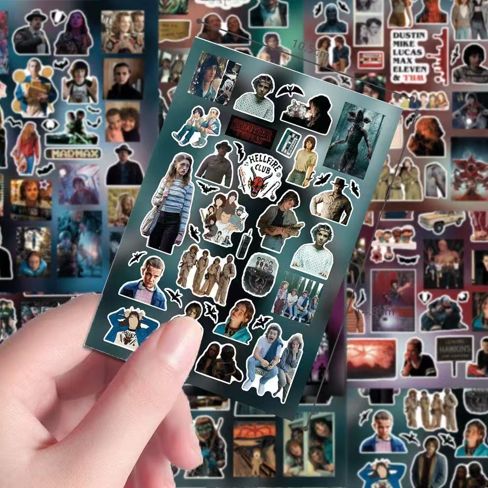 8 Sheets Stranger Things Stickers