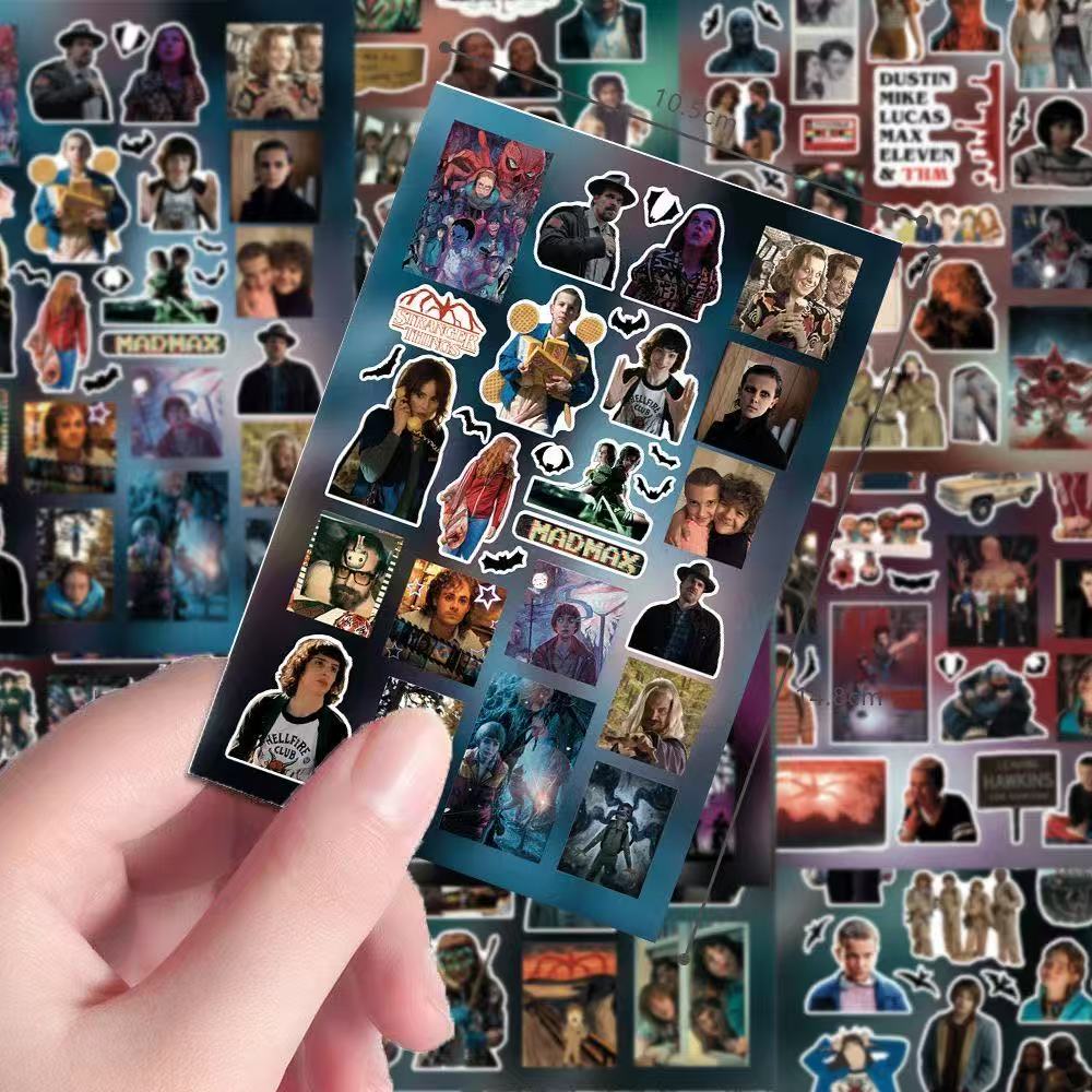 8 Sheets Stranger Things Stickers